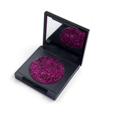 Private label cosmetcs glitter eye shadow press eyeshadow powder pan with packing materials